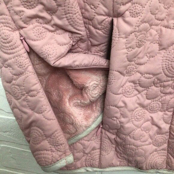 Woolrich Quilted Cardigan Pink Fall Jacket Small Outdoor Trekking - Picture 6 of 16